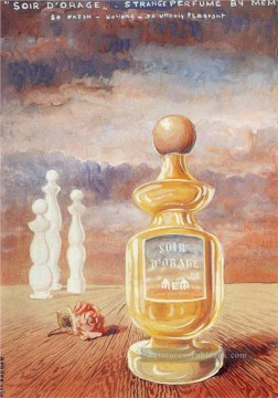 soir d orage étrange parfum par mem Rene Magritte Peinture à l'huile